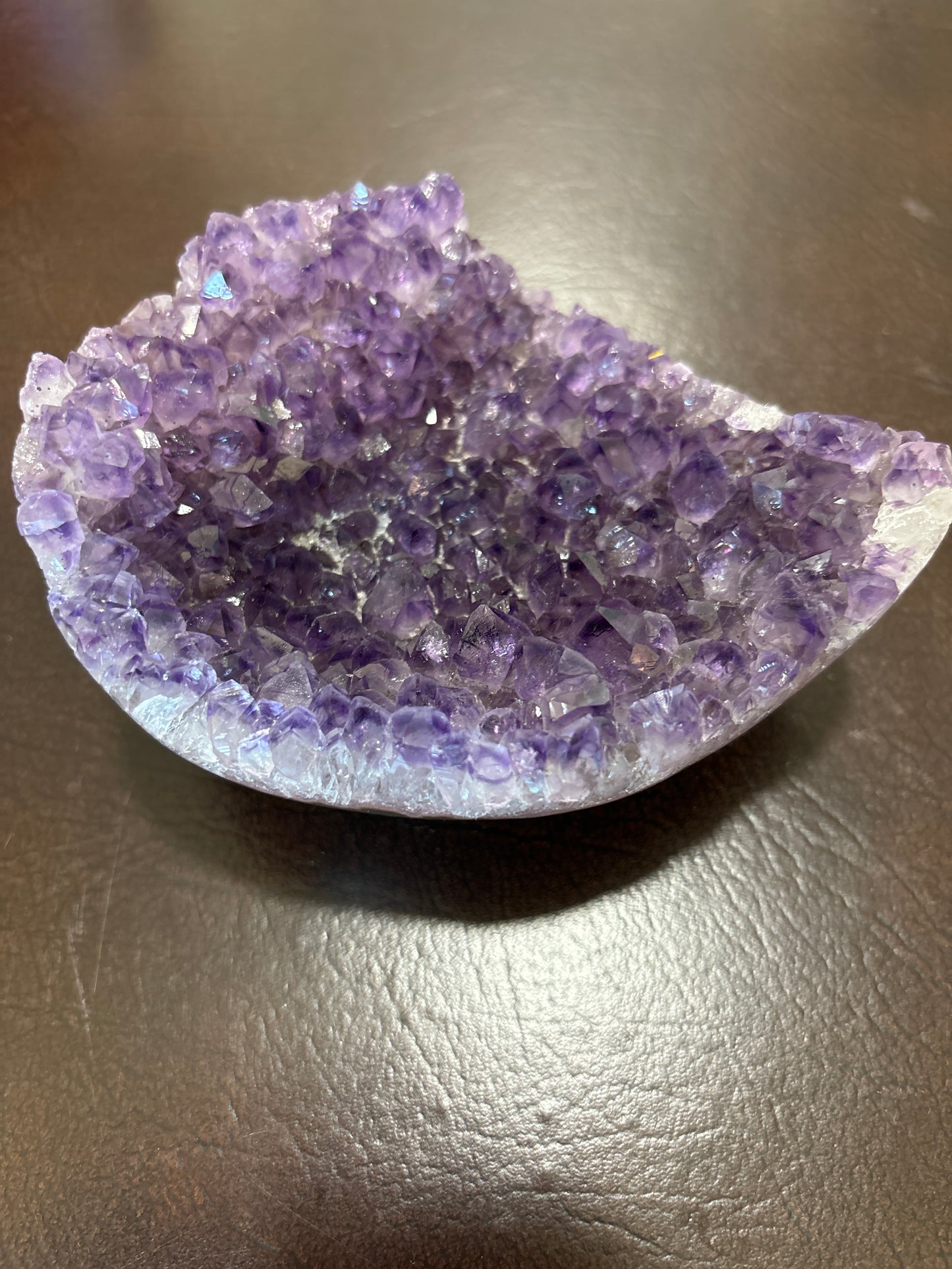 Amethyst crystal stone #1009