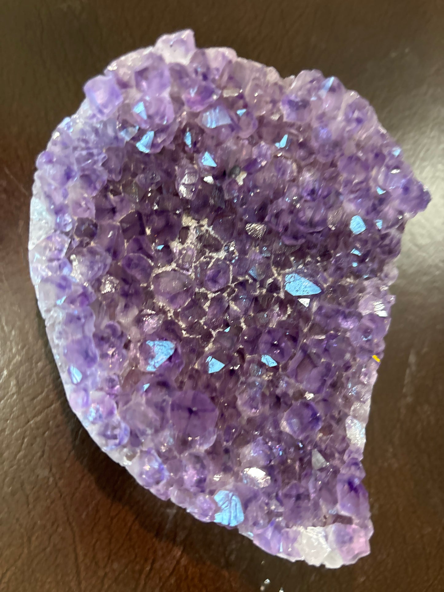 Amethyst crystal stone #1009