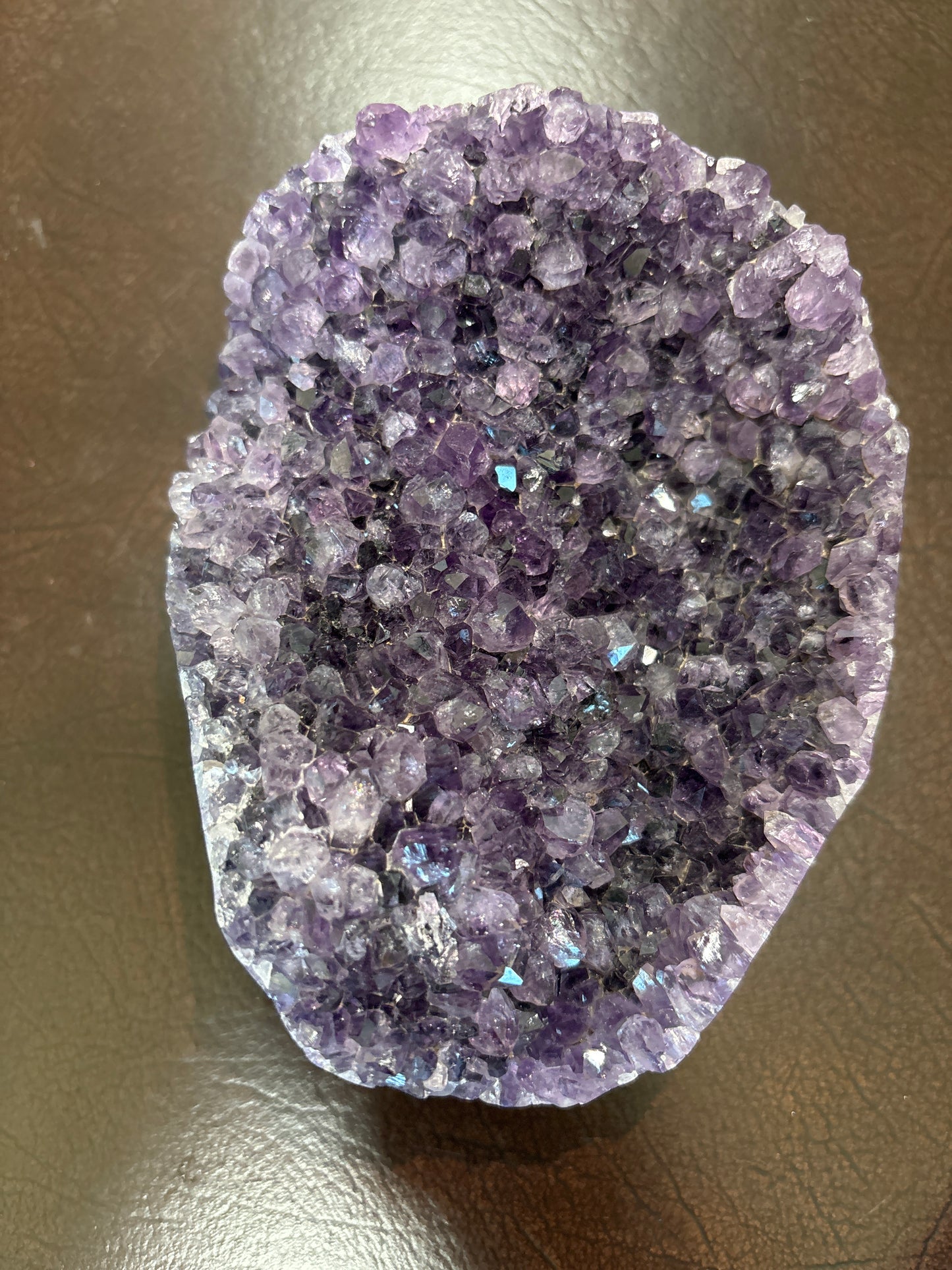 Amethyst crystal stone #1007