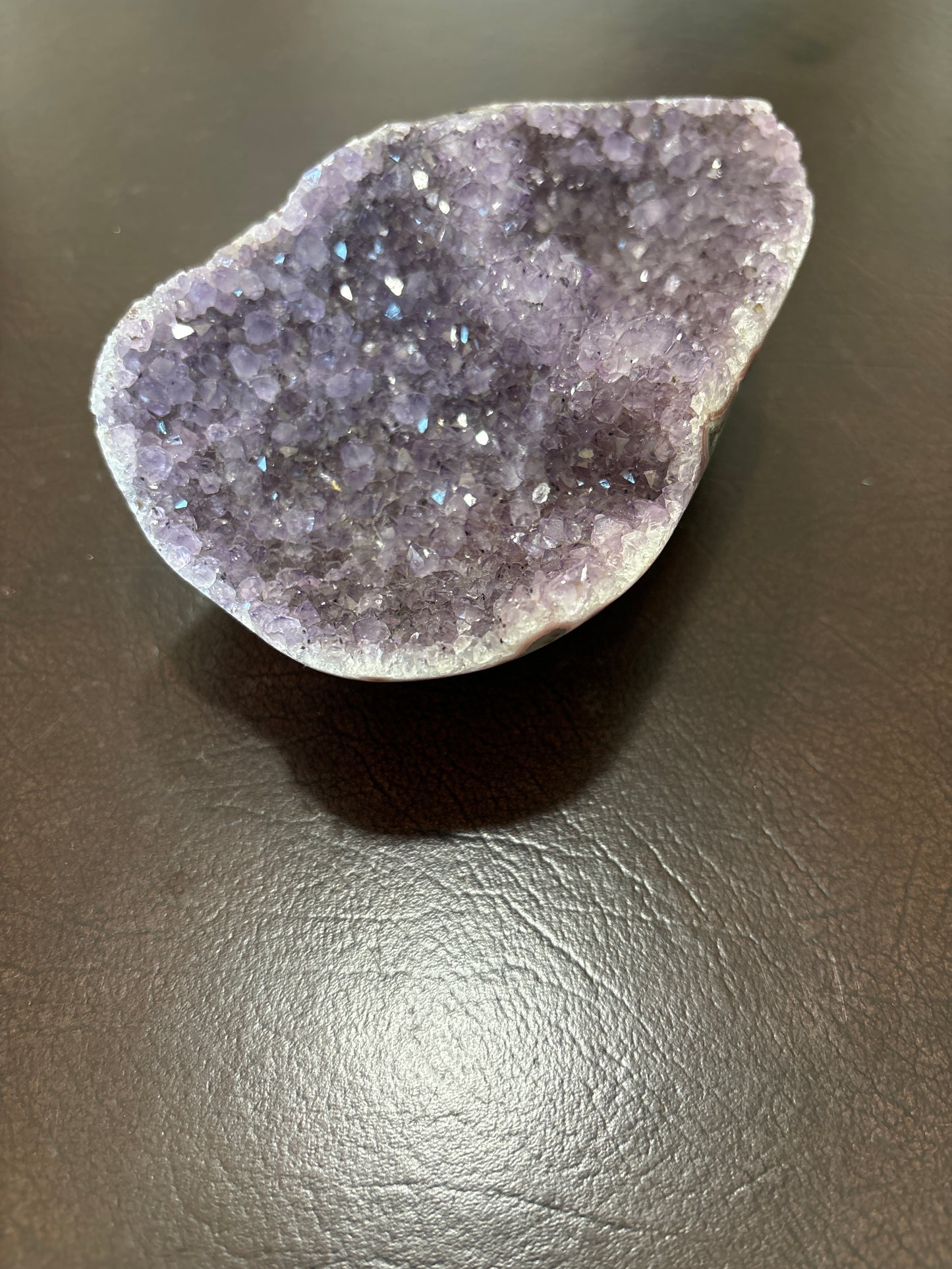 Amethyst crystal stone #1004